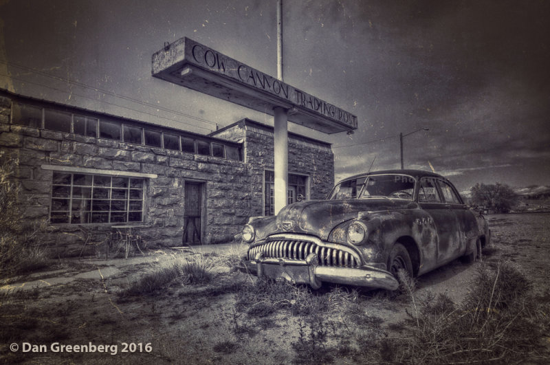 1949 Buick at the Cow Canyon Trading Post