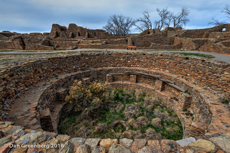 Large Kiva - Aztec Ruins National Monument