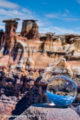 Crystal Ball Overlooking Hoodoos