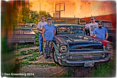 1957 Chevy Wagon and Crew