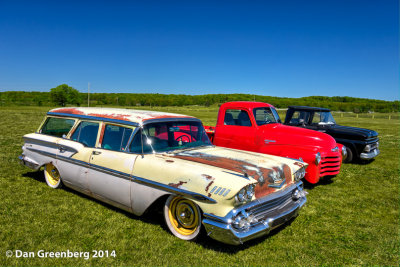 1958 Chevy Wagon and Friends