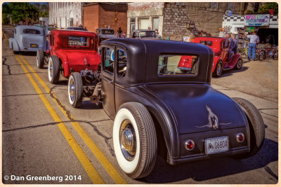 Almost Twins - 2 1930 Ford Model A's