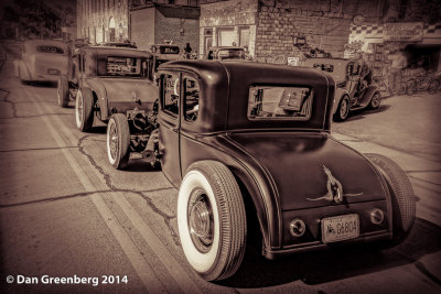 Almost Twins - 2 1930 Ford Model A's