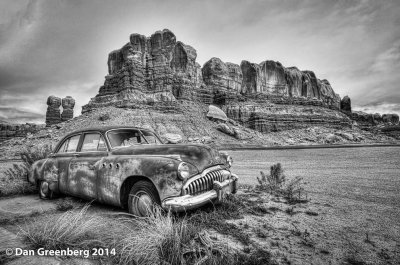 1949 Buick, Bluff, Utah, 2014