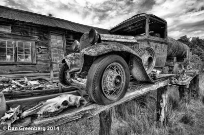 1930 Ford Model  AA Tanker Truck, Guffey, Colorado, 2011