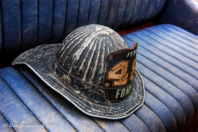 Antique Fireman's Hat