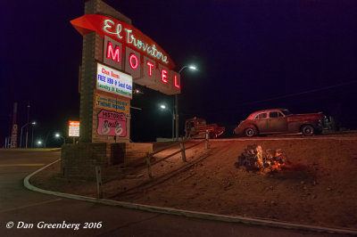 Nighttime at El Trovatore (1941 Cadillac)