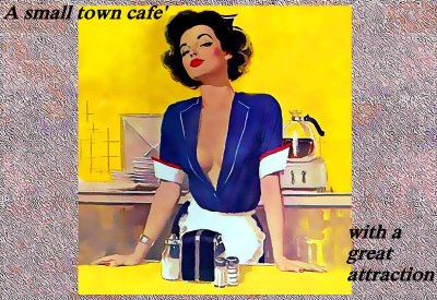 the lovely waitress