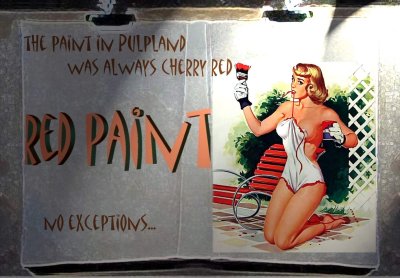 pulp bench painting