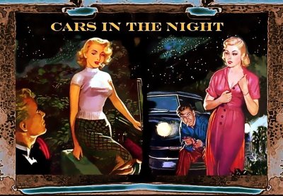 cars in the night
