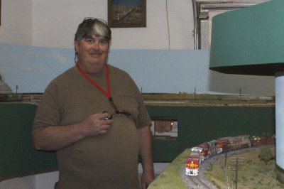 Wayne at work