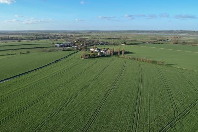 Fields adjacent to Richborough Castle