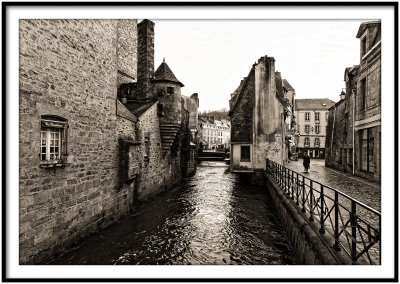 Quimper. Pont Médard, 6ème entrée de la ville fortifiée
