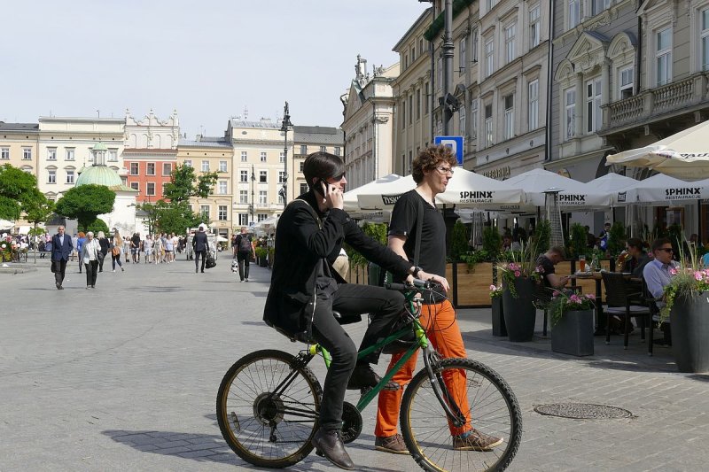 People in Krakow