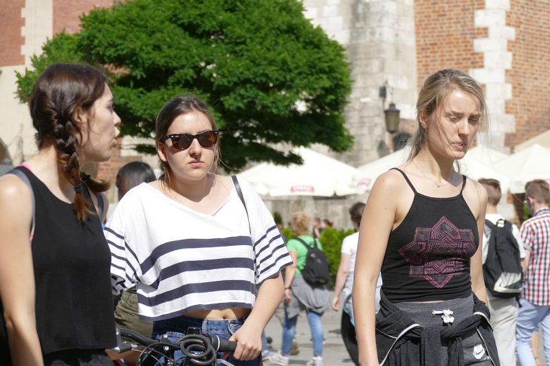 People in Krakow
