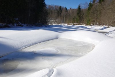 Ogre river near Ergli