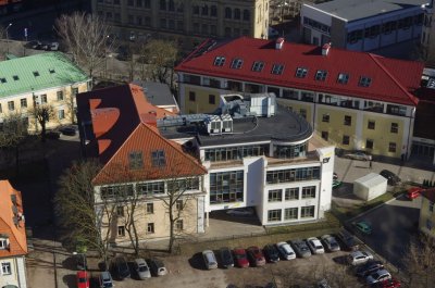 View from the Ministry of Agriculture on Citadele area