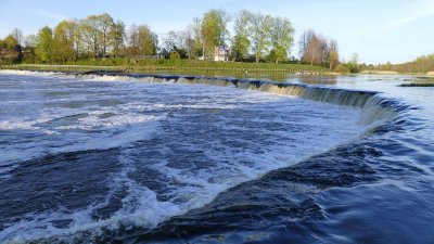 Kuldiga waterfall