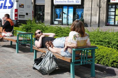 People in Krakow