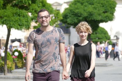 People in Krakow