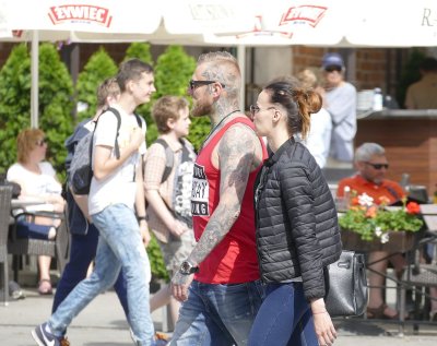 People in Krakow