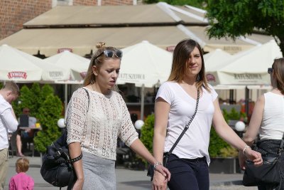 People in Krakow