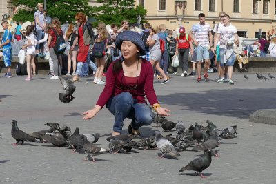People in Krakow