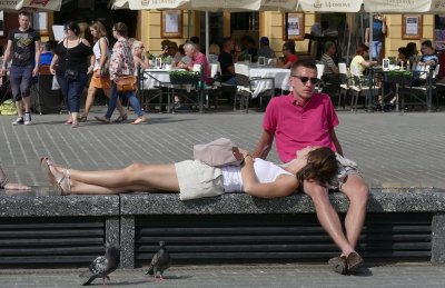 People in Krakow