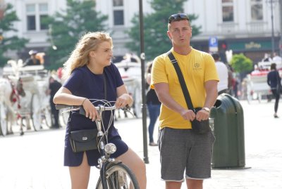 People in Krakow
