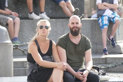 People in Krakow