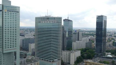 Warsaw from above