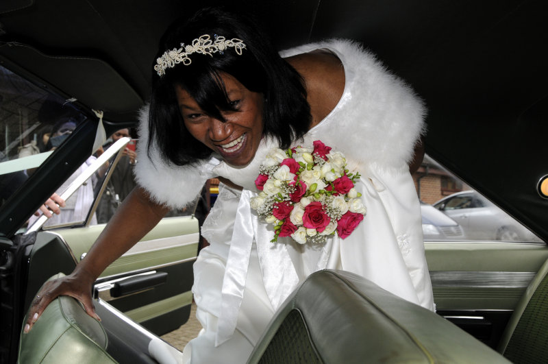 Wedding - Cindy leaves church.jpg