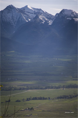 Mission  Mountain Range Montana