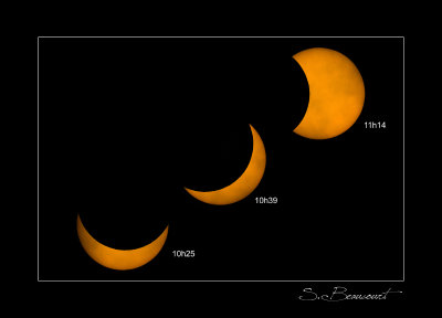 Eclipse partielle de Soleil (2015)