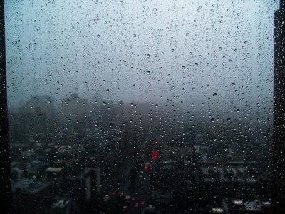 A Rainy Day in NY Summer