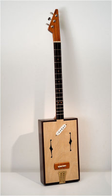 My selfmade 3 string box guitar