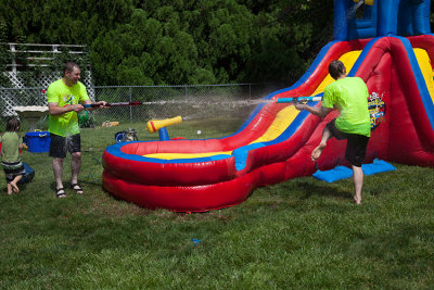 Water Fight Standoff