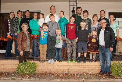 Family Photo Thanksgiving 2016