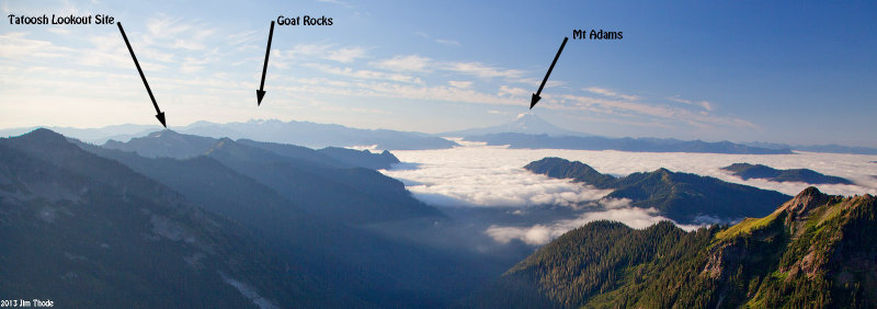 Looking SE
