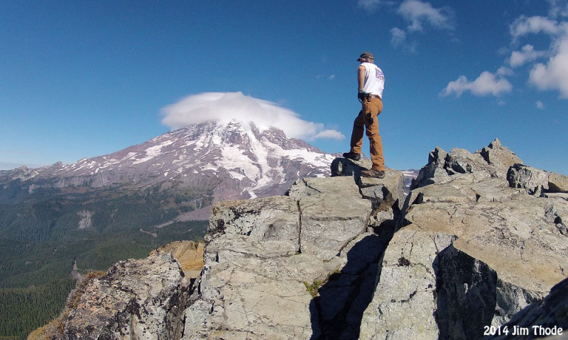 Mt Rainier from Pinnacle Peak