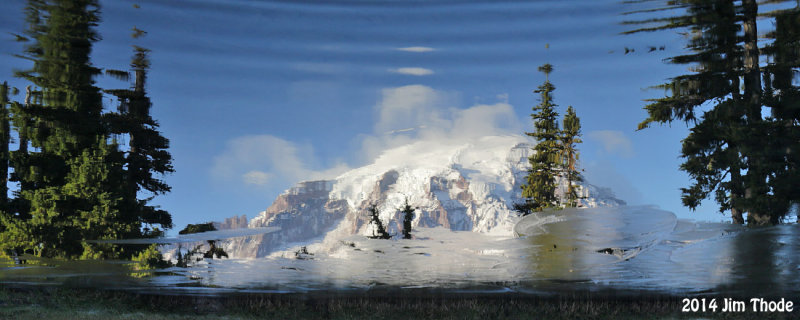 An Icy Refection