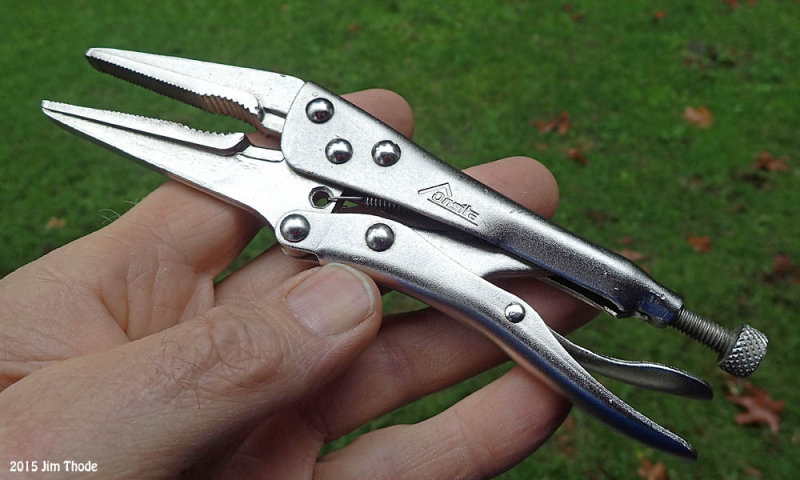 6 1/2 Long Nose Locking Pliers