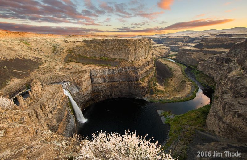 Palouse Falls Sunset