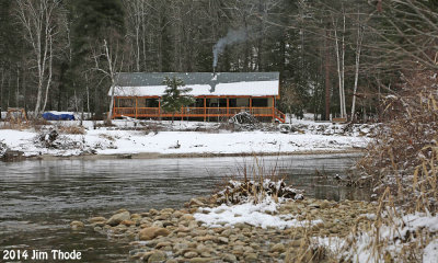 Pack River Idaho -  Carol and Pete's House