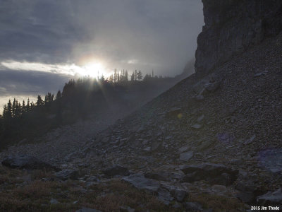 Rising Sun, The Castle on the right