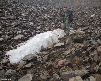 Pinnacle Glacier - almost gone