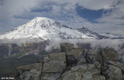 Mt Rainier from Pinnacle Peak