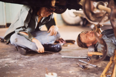 Okinawa 1971 - Corvair Repair
