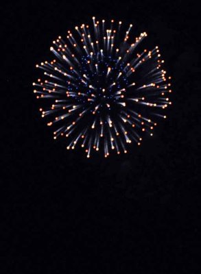 Lake Carmi Fireworks '13