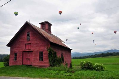 Historic Barn & Balloons